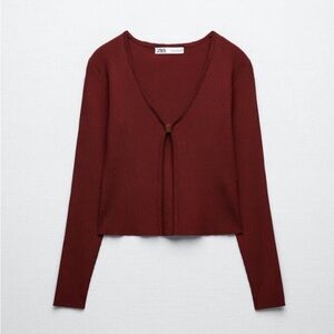 Open-knit jacket (Zara)